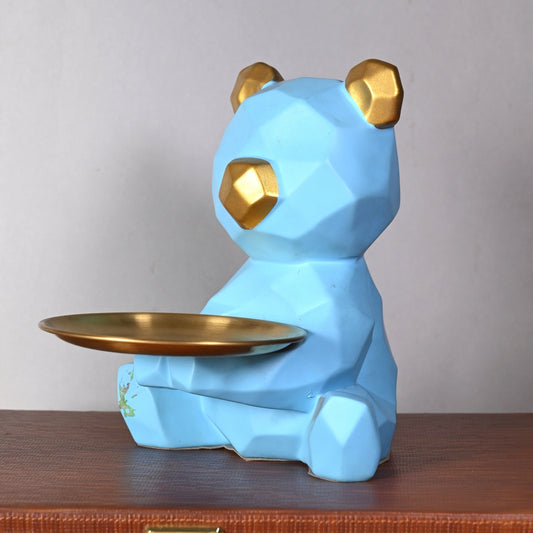 Home decore - Geometric Teddy with Tray