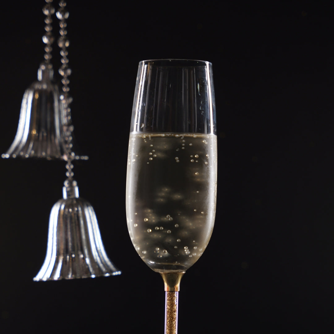 Champagne Transparent Glass set of 2