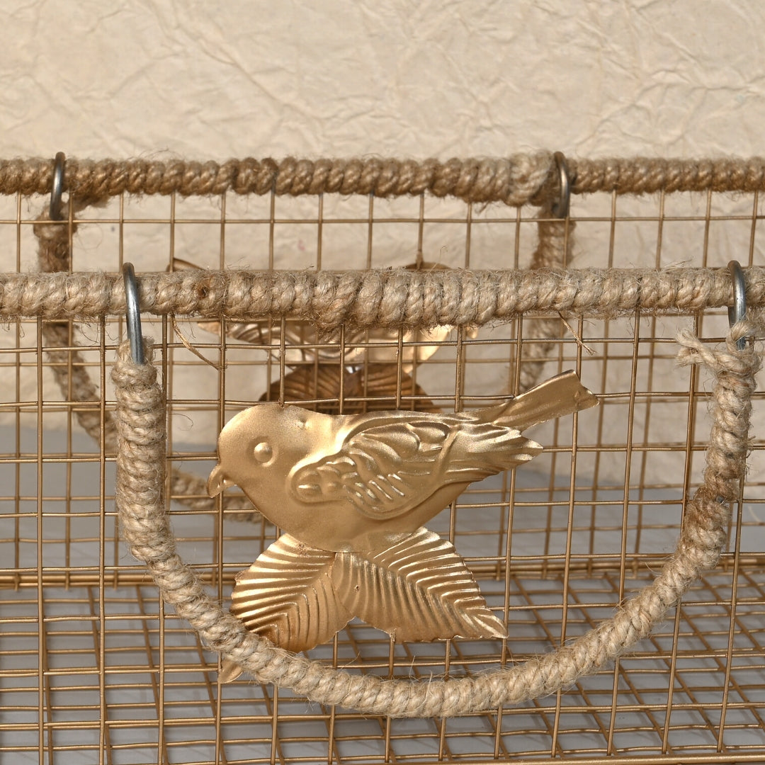 Rectangular Rope Basket