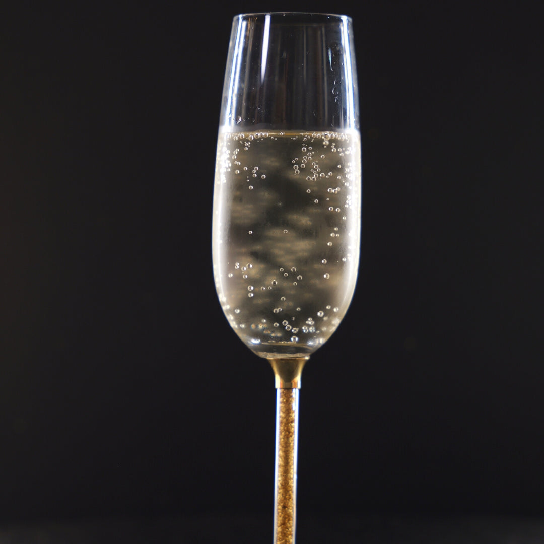 Champagne Transparent Glass set of 2