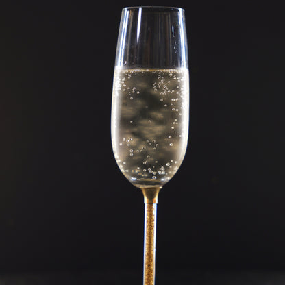 Champagne Transparent Glass set of 2